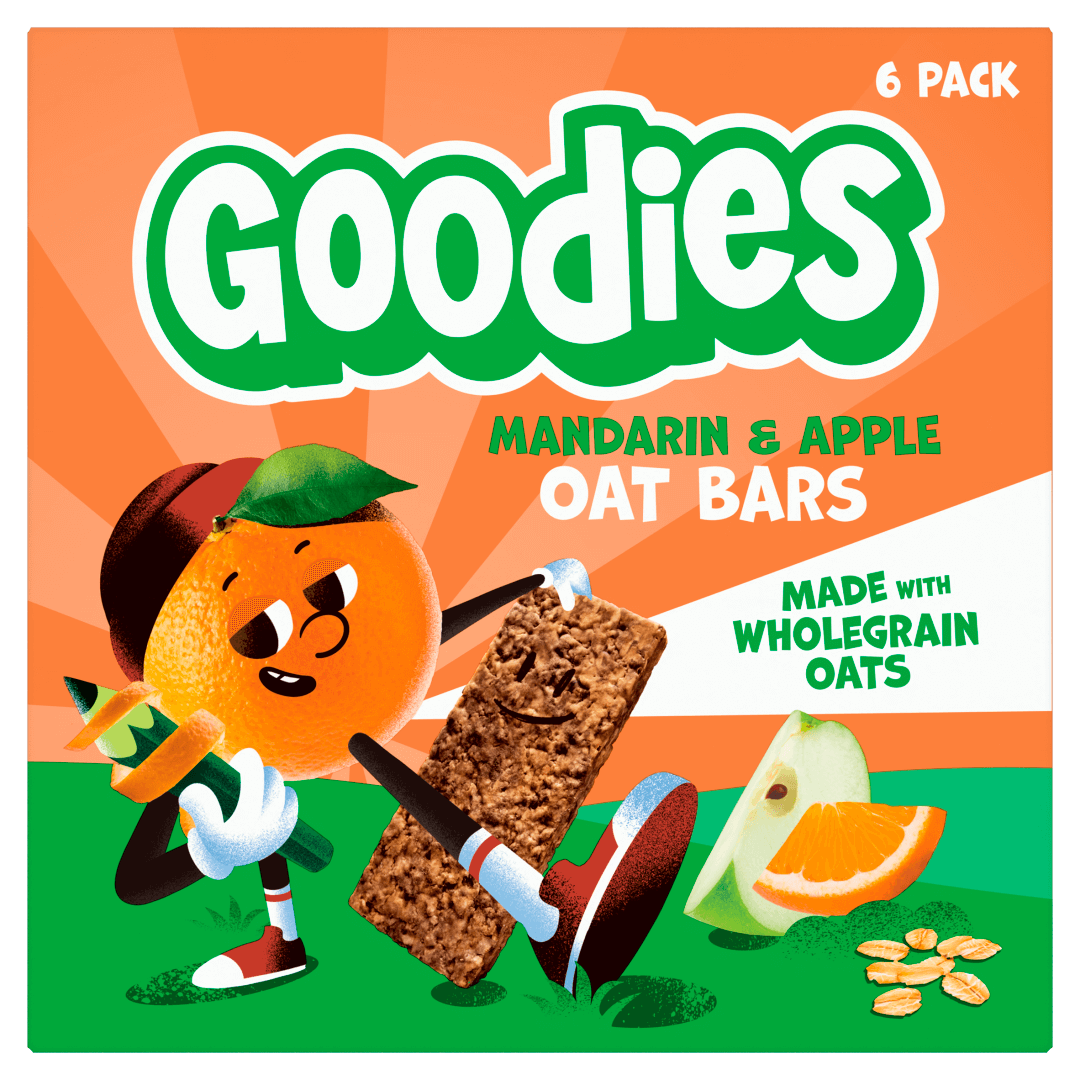 Goodies Mandarin & Apple Oat Bars