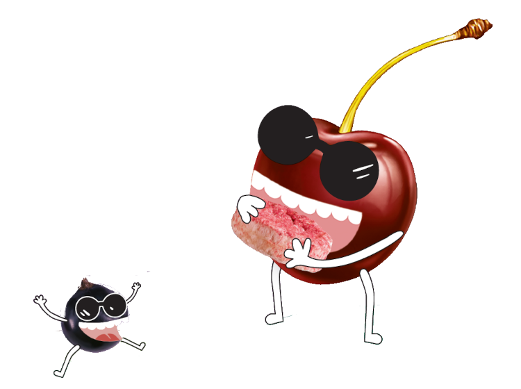 Goodies Decoration Cherry Blackcurrant