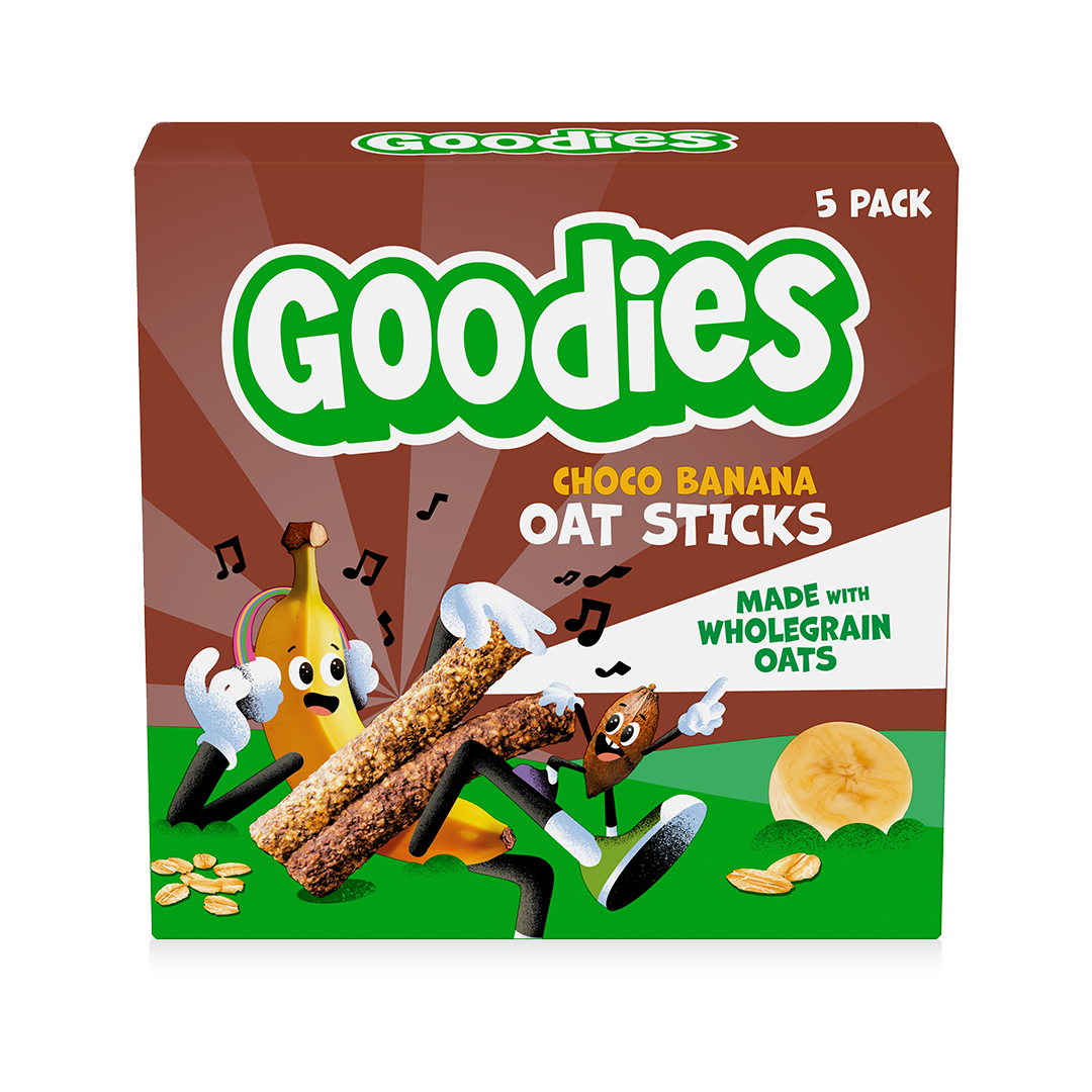 Ovesné tyčinky kakao a banán