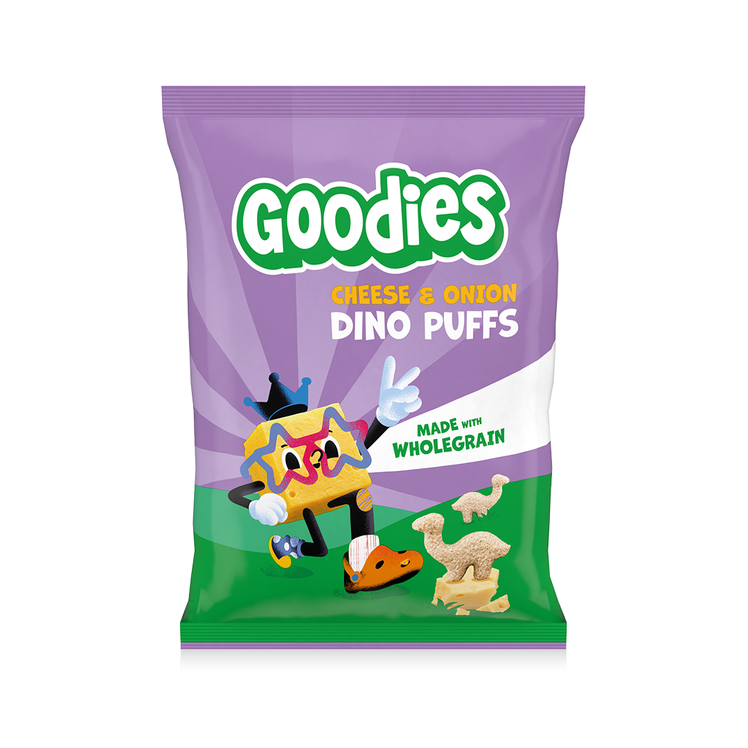 Goodies Dino Puffs Cheese & Onion