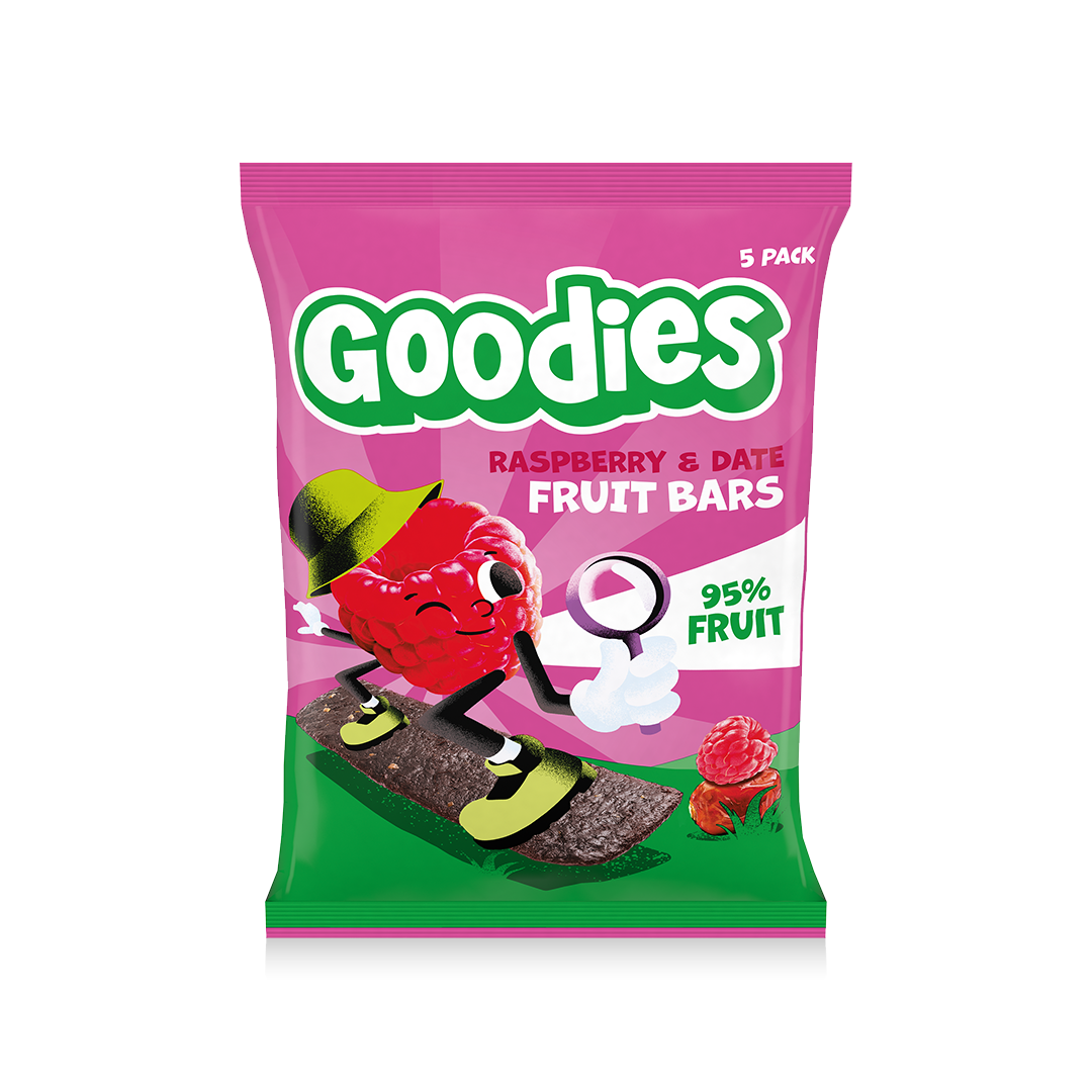 Goodies Fruit bars - Raspberry & Date