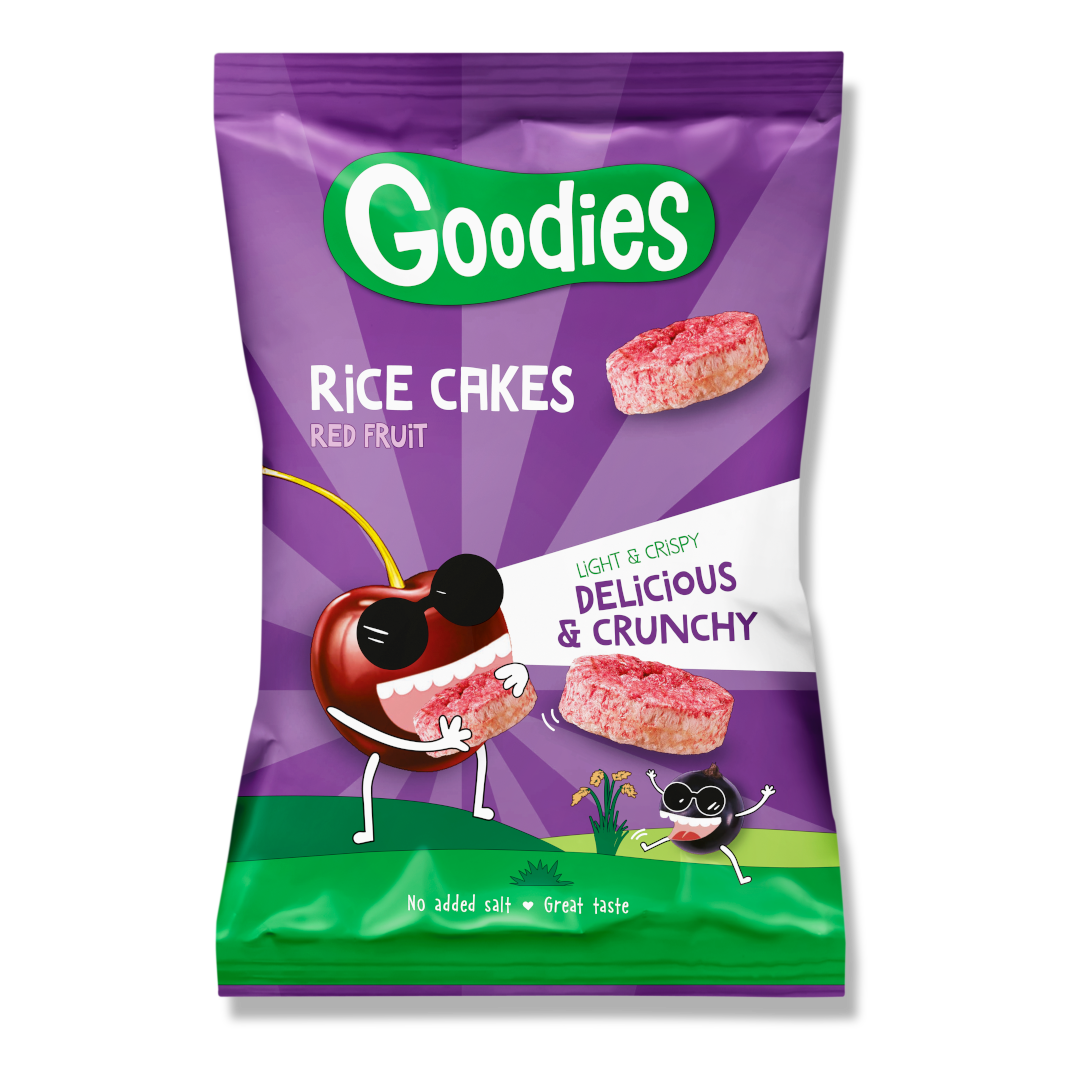 Goodies red fruits rice cakes