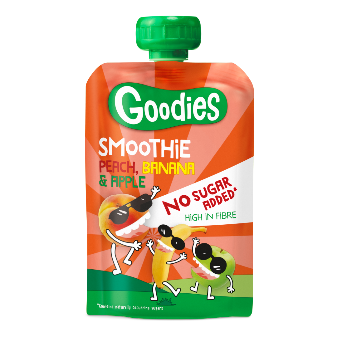 Goodies smoothie peach banana apple