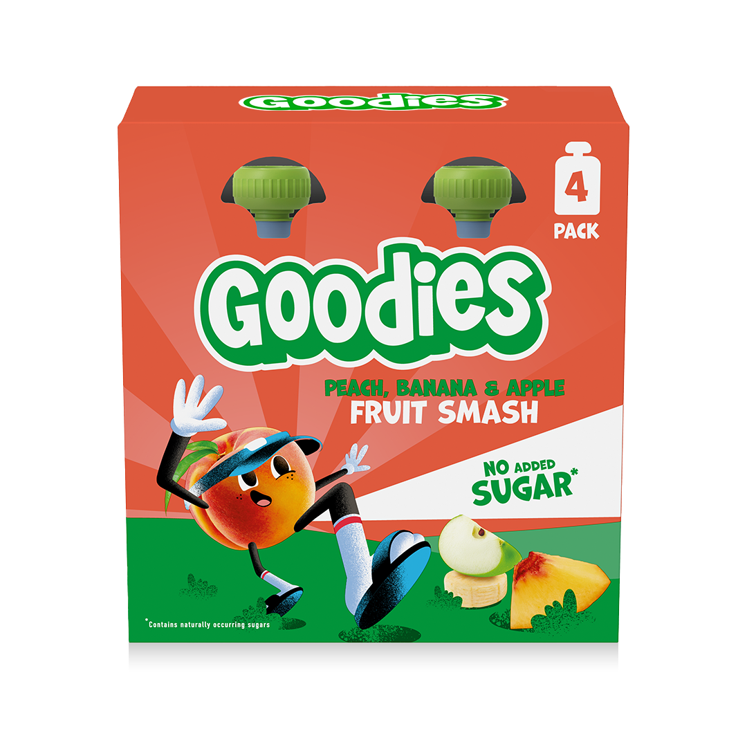 Goodies Peach Banana and Apple