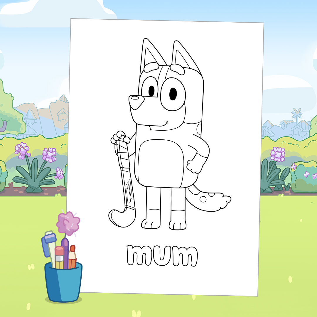 Banner Chilli Colouring Sheet