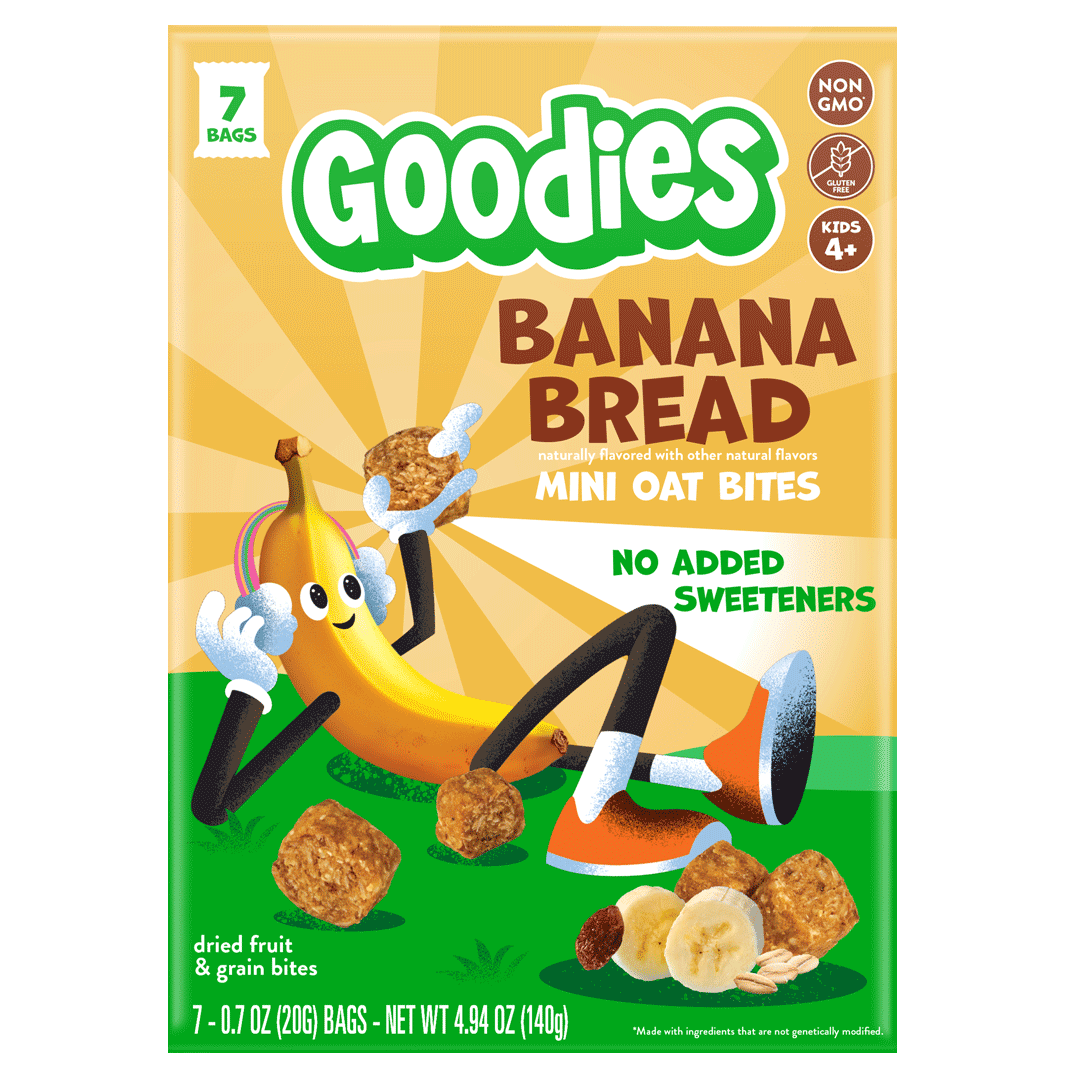 Mini Oat Bites - Banana Bread