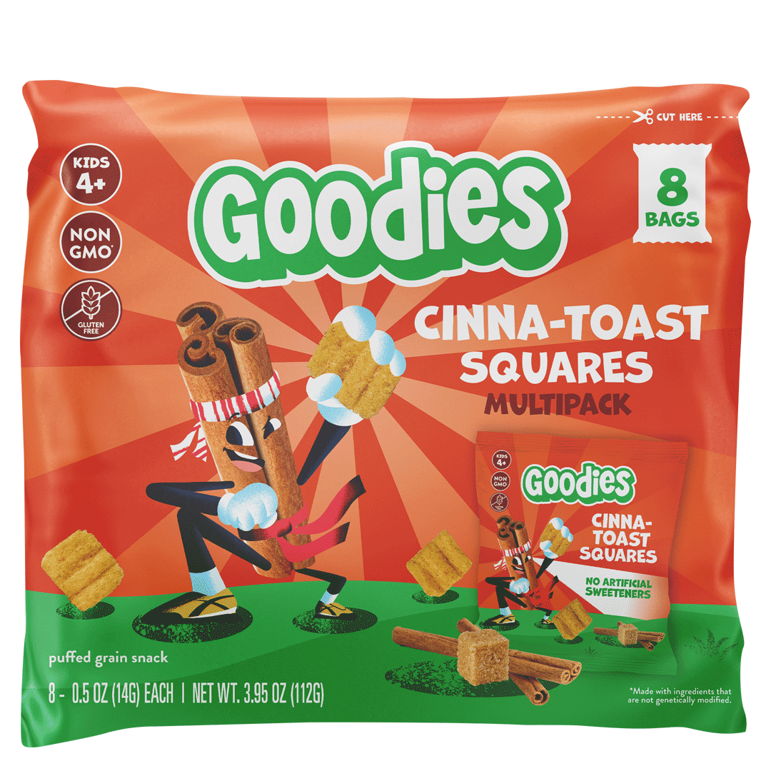 Cinna-Toast Squares Goodies Snacks