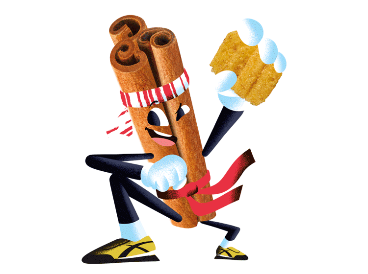 cinnamon stick goodies character
