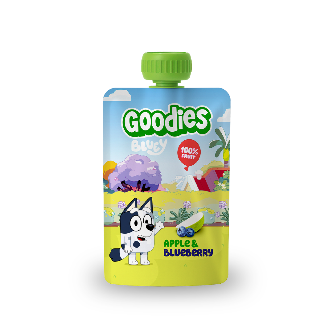 Goodies Bluey kapsička Jablko & čučoriedka 