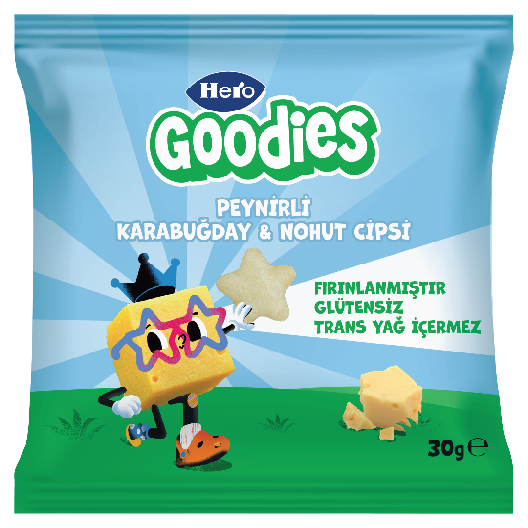 Peynir Tadında Karabuğday ve Nohut Cipsi